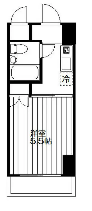 ハイタウン梅屋敷 3階階 間取り