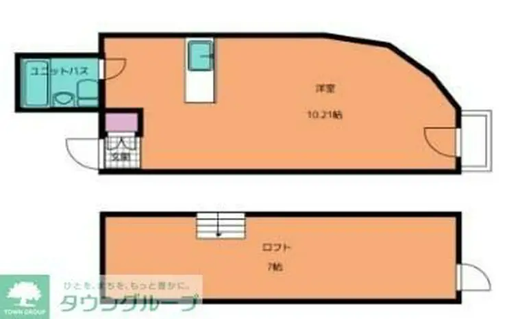 ベルフォール 4階階 間取り