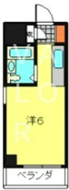 だるま堂ビル 2階階 間取り