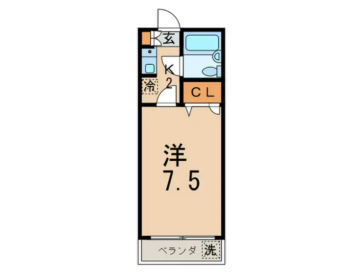 佃ビル 3階階 間取り