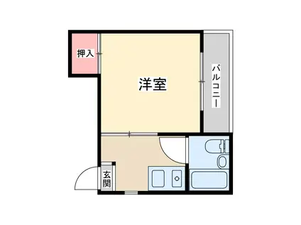 スタンドアップ東淀川(1K/3階)の間取り写真