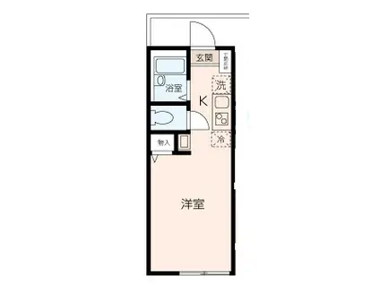 KANAZAWA FLOORS(ワンルーム/1階)の間取り写真