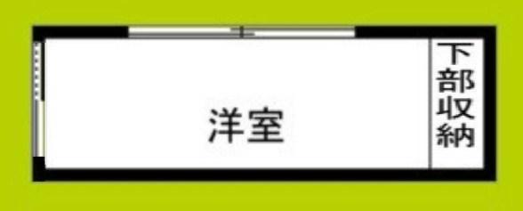 万葉ビル(ワンルーム/4階)の間取り写真