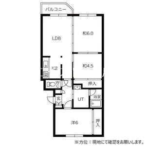 サンタフェハイツ(3LDK/2階)の間取り写真