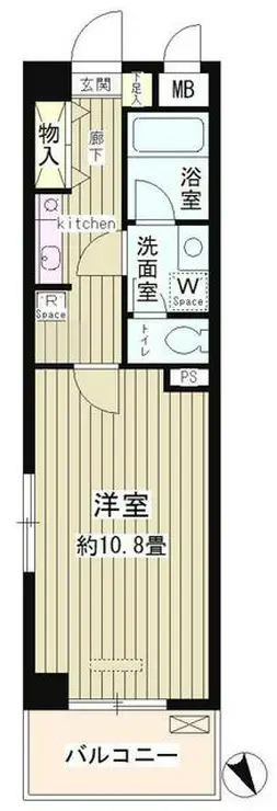 ルミエール祐天寺 5階階 間取り