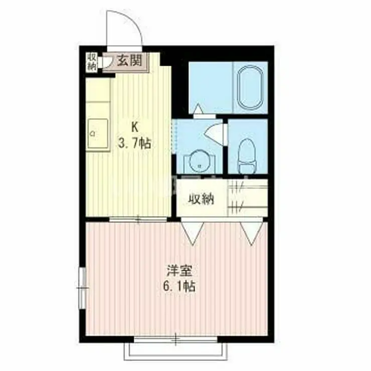 レヨンドソレイユ 2階階 間取り