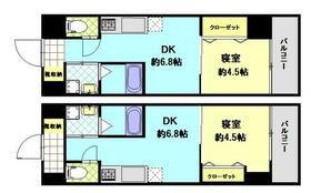 リデアル別府(1DK/2階)の間取り写真