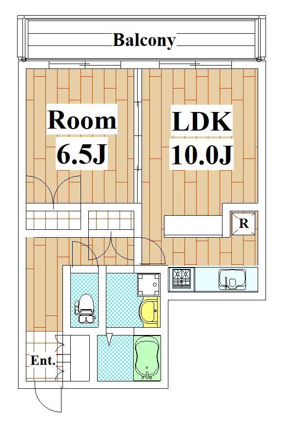 ベルフォレスタ久が原(1LDK/7階)の間取り写真