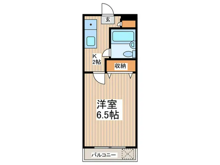 フローラハイム 1階階 間取り