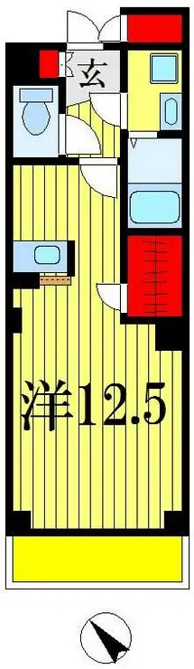 プライド 7階階 間取り