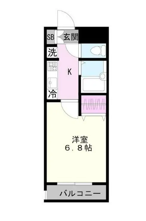 ミリオン大塚アヴィニティー 11階階 間取り