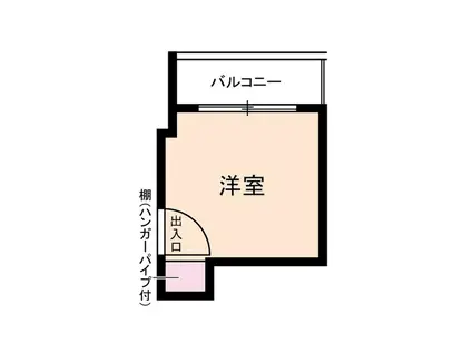 アミンズ聖蹟桜ヶ丘(ワンルーム/3階)の間取り写真