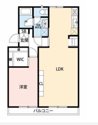 マンションカメリアII(1LDK/2階)の間取り写真