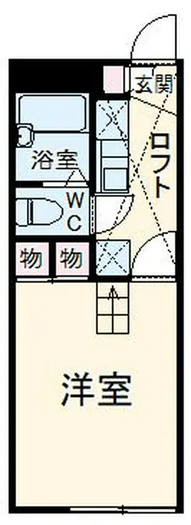 レオパレスWAKO 2 2階階 間取り