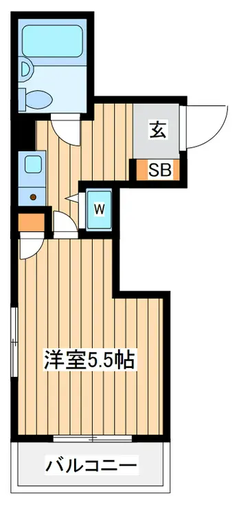 クリオ武蔵新城壱番館 4階階 間取り