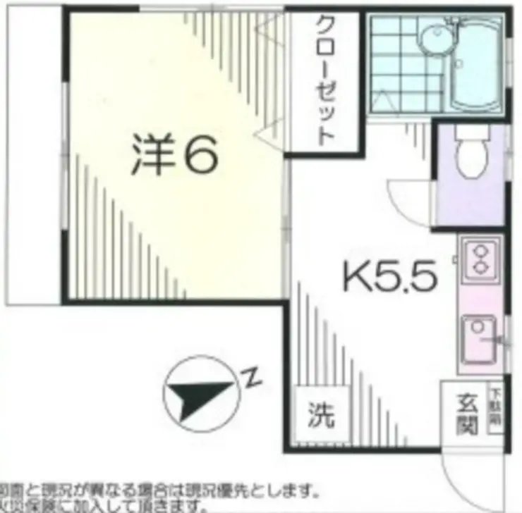 セイコウハイツ自由が丘 1階階 間取り