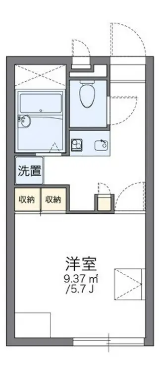 レオパレスレビュー 1階階 間取り