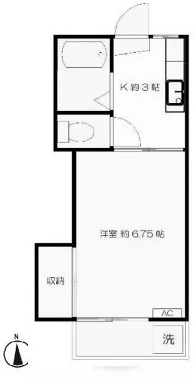 第3玉水ハイム 1階階 間取り