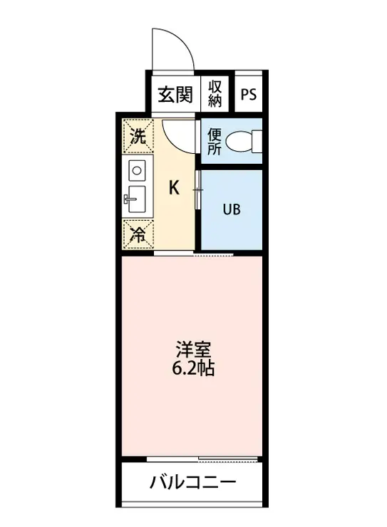 ベイシス浜町 4階階 間取り