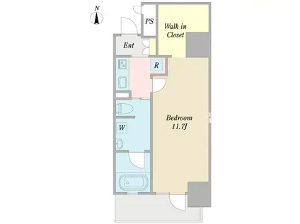 ル・ブルー鶴舞(1K/10階)の間取り写真