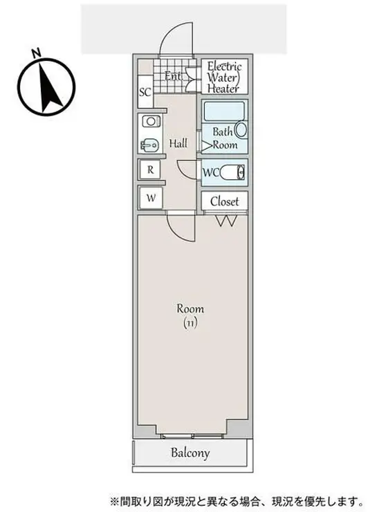 マートルコート麹町 13階階 間取り