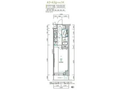 CION KAWASAKI サウス(ワンルーム/1階)の間取り写真