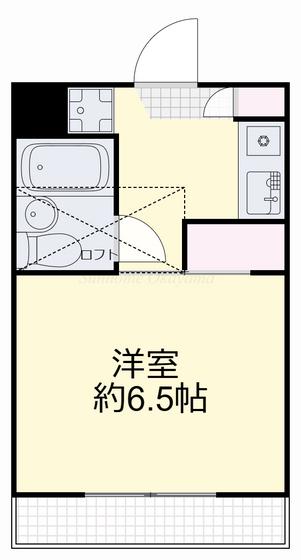 リアライズ門田屋敷(1K/4階)の間取り写真