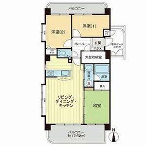 ライオンズガーデン戸田(3LDK/3階)の間取り写真