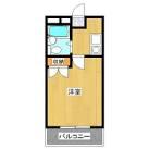 サニーパティオ(1K/2階)の間取り写真