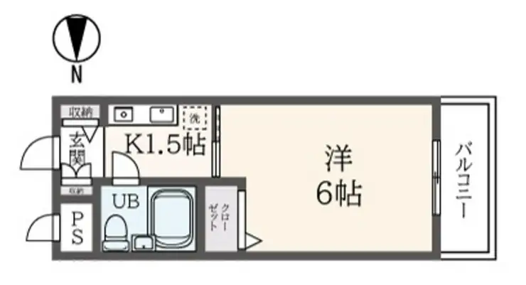 ライオンズマンション府中桜通り 2階階 間取り