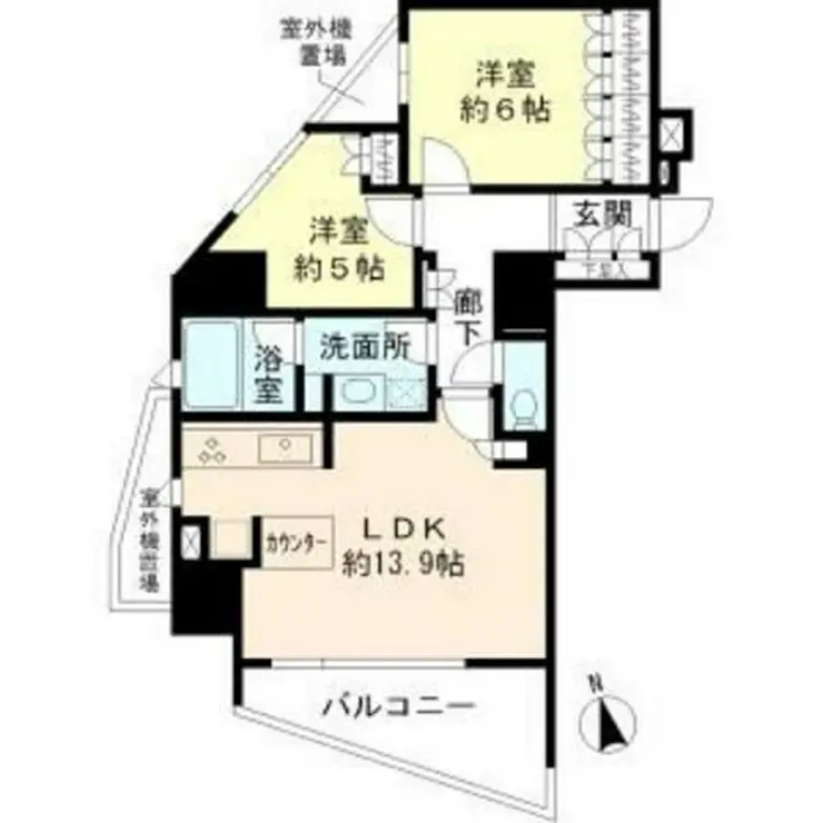 イトーピア目白カレン 10階階 間取り