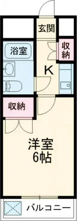 グレイス八王子 3階階 間取り