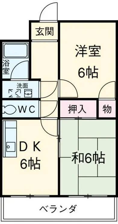 チャイルドシティB 3階階 間取り