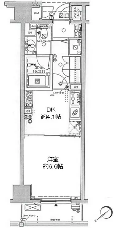 グランブリエ横濱山下公園 5階階 間取り