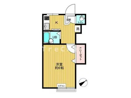 KYOWA 2(1K/1階)の間取り写真