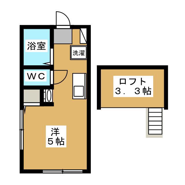 VENUS LAGOON 白幡西町(ワンルーム/2階)の間取り写真