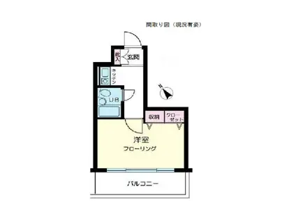 LEXEL SHINKOYASU9TH.FLOOR(1K/9階)の間取り写真