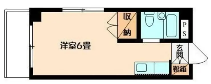 桜田ハイツ 3階階 間取り