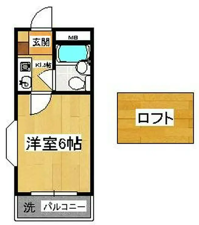 SAP西船橋 1階階 間取り