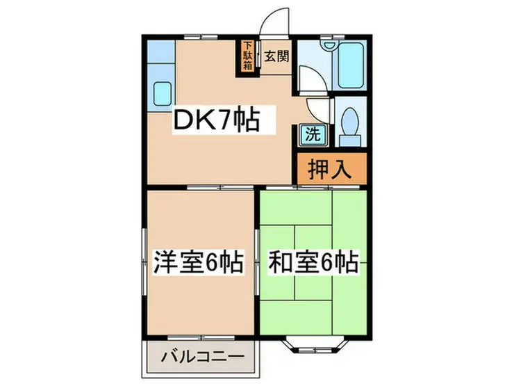 コートグレイス 1階階 間取り
