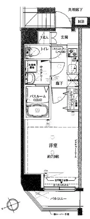 CREVISTA中板橋 10階階 間取り