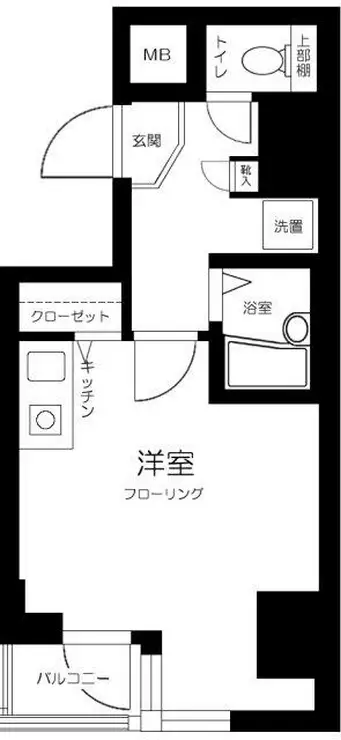 ミリオンプラザ目黒駅前 3階階 間取り