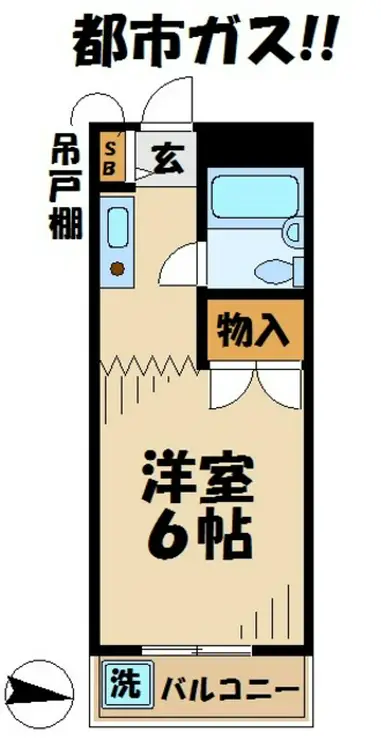 ライブスクエア 1階階 間取り