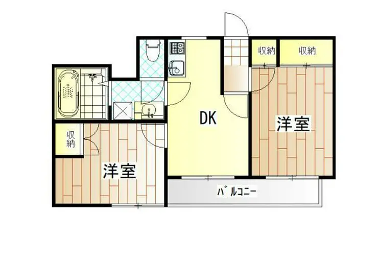 エスポワール 3階階 間取り