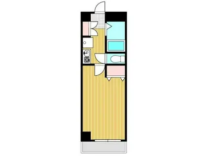 JLBグランエクリュ与野本町(1K/3階)の間取り写真