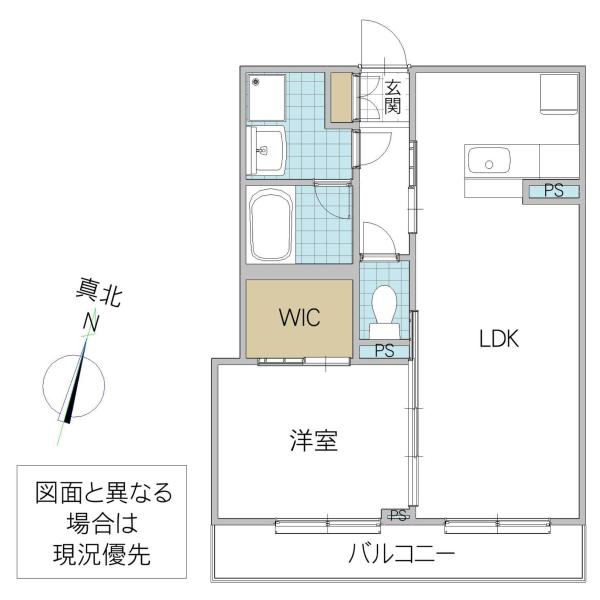 ATELIELL(1LDK/2階)の間取り写真