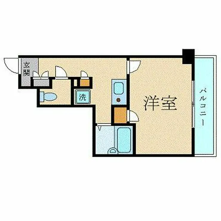 プレール月島RIVAGE 9階階 間取り