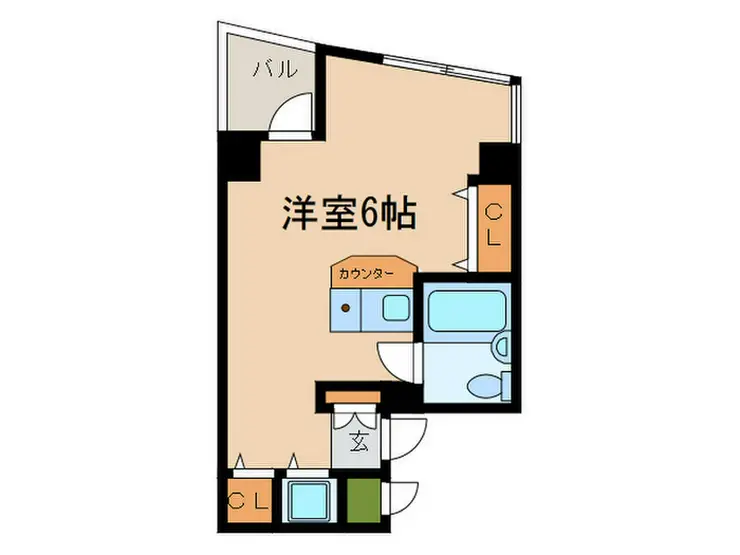 ベルソーネ目白 4階階 間取り