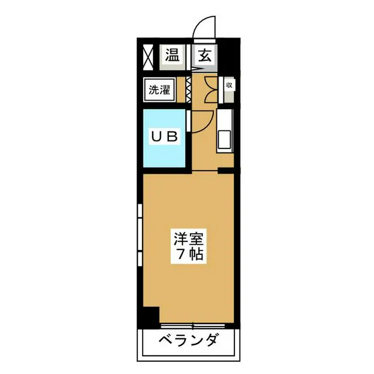 コスモフォーラム三鷹 8階階 間取り