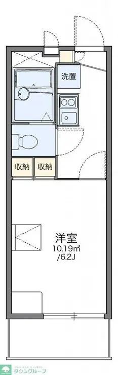レオパレスアルシオネ 3階階 間取り